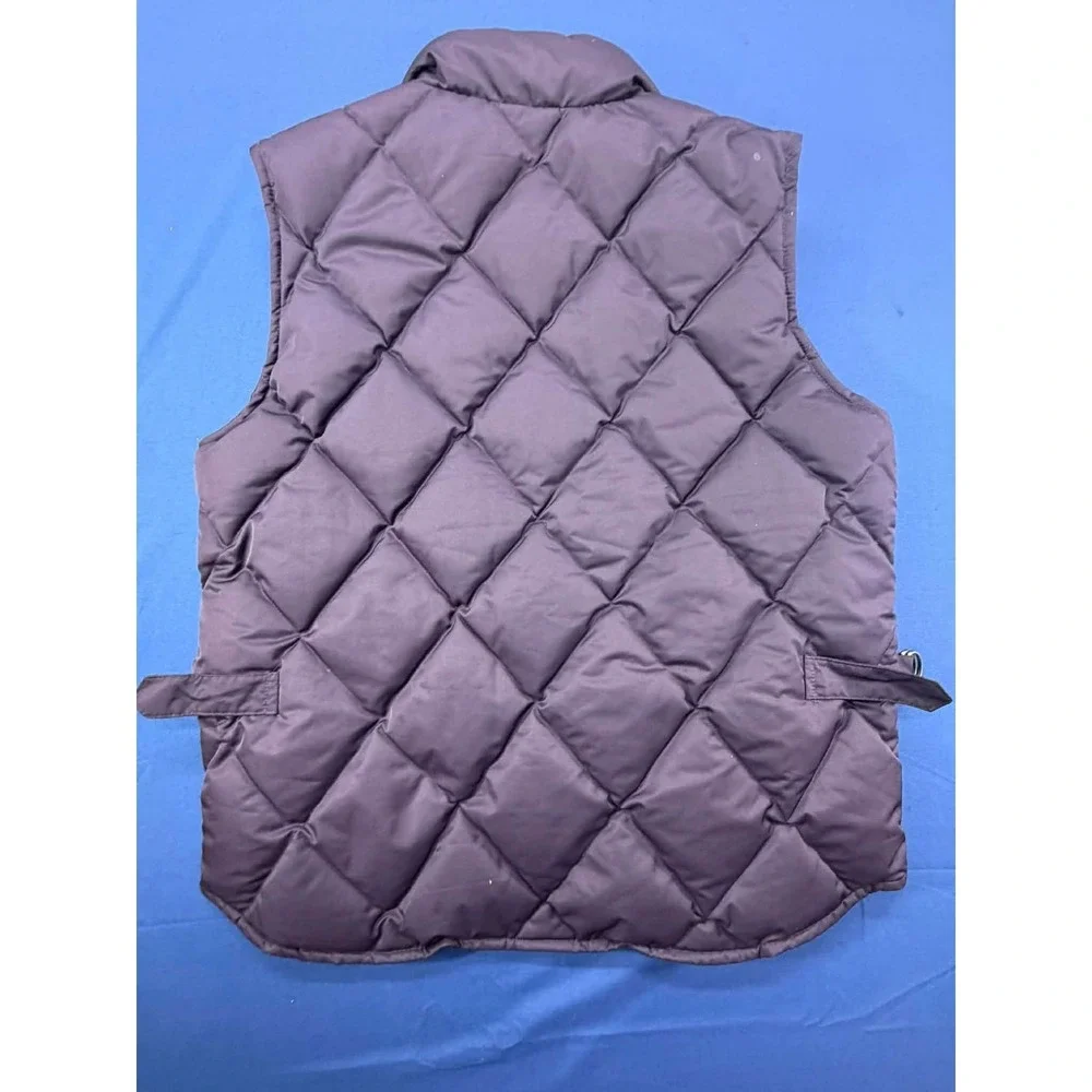 Vintage‎ Eddie Bauer Women Goose Down Puffer Vest Purple Sz Petite Small